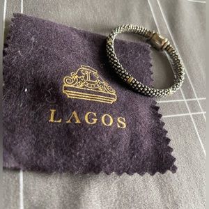 Lagos Caviar Gold Station Bracelet